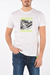 crew-neck T-DIEGOS-K33 t-shirt with front print